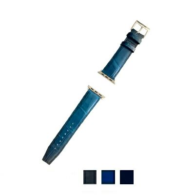 YFA500 クロコダイル腕時計用ベルト(Apple Watch使用可)