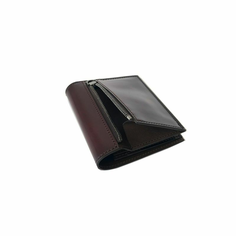 YFC122 コードバン 薄型二つ折り財布 | yuhaku online shop