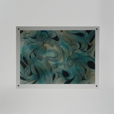 絵画  皮革アート Art of Flower | 美しい色彩の革財布、革製品通販｜yuhaku