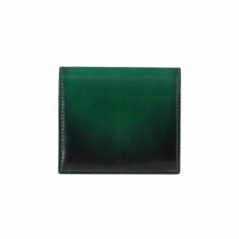 YFC122E オイルコードバン 薄型二つ折り財布 | yuhaku online shop